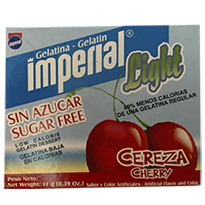 Gelatina Imperial Sabor Light Cereza 11gr Todo Gt