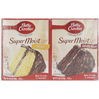 Betty Crocker Mezcla para Pastel 4 pk/ oz - Todo GT